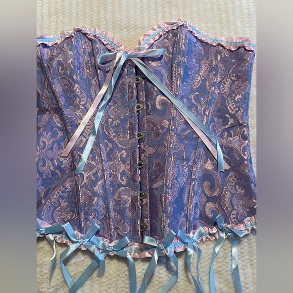 Purple and Pink Corset - Picture 2 of 5